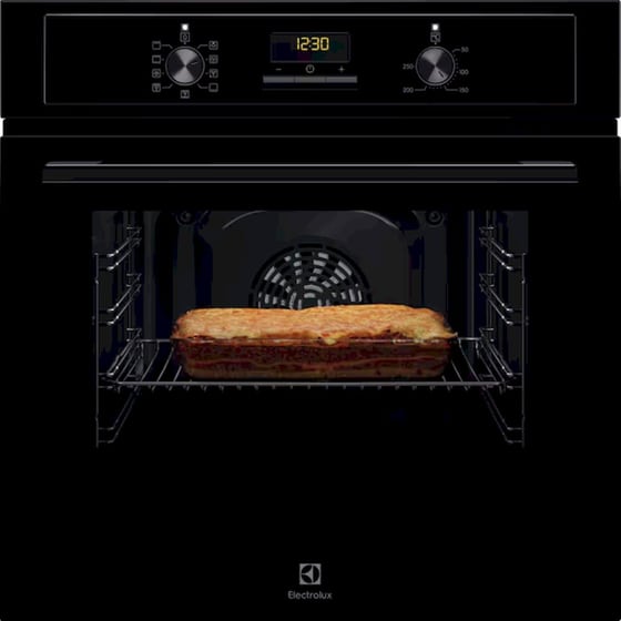 ELECTROLUX EOF3H50BK 65 Lt Μαύρο Εντοιχιζόμενος Φούρνος Άνω Πάγκου