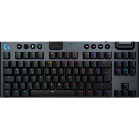 Logitech G G915 X TKL Lightspeed Gaming Ασύρματο Μηχανικό Πληκτρολόγιο RGB Linear Μαύρο (US)