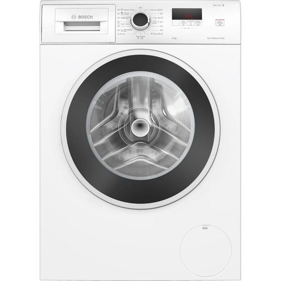 BOSCH WGE03200BY 8 kg 1.200 Στροφές με ActiveWater Plus Λευκό Πλυντήριο Ρούχων