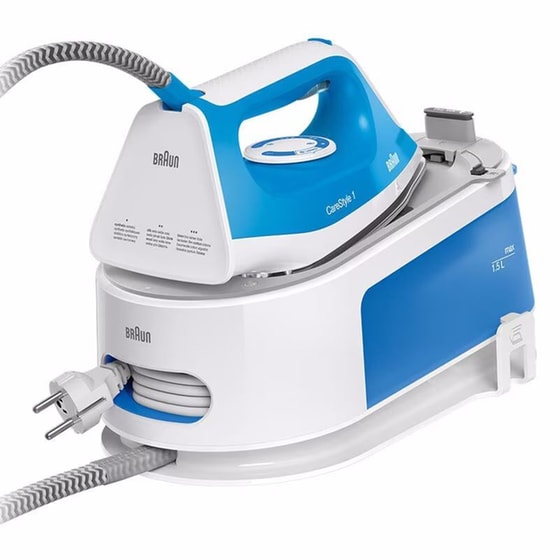 BRAUN CaryStyle 1 IS 1012BL 5.5 bar με Δοχείο Νερού 1.5 L Energy Blue Σύστημα Σιδερώματος