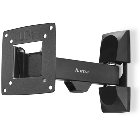 Βάση Τηλεόρασης Επιτοίχια Hama με Βραχίωνα για Τηλεοράσεις 10" - 26" έως 15 kg