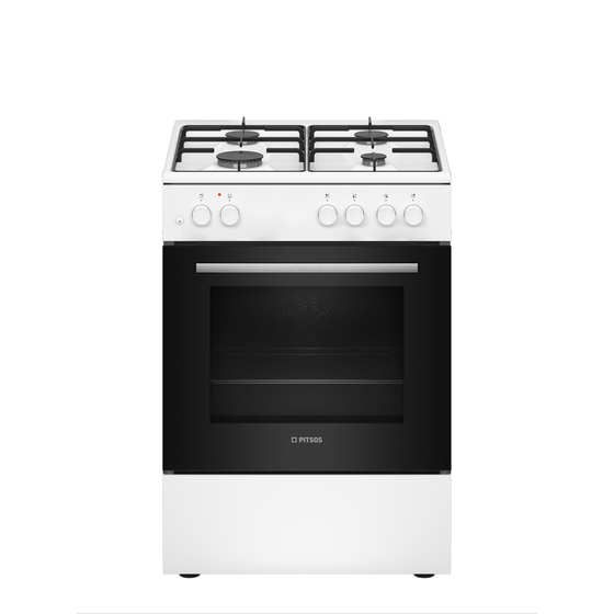 PITSOS PAF003D20 76 Lt Λευκή Κουζίνα Αερίου
