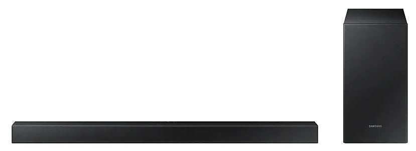 SAMSUNG HW-T450/EN SOUNDBAR WITH WIRELESS SUBWOOFER 200W, CHANNEL 2.1, 3 SPEAKERS, BLUETOOTH, WIFI, BLACK