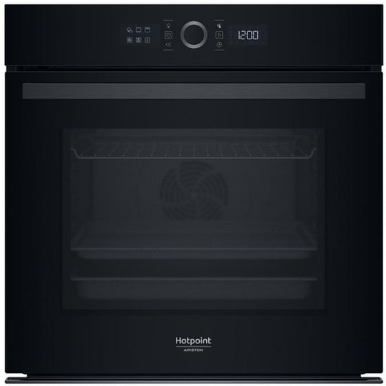 HOTPOINT HAOI5S8PM0BA 73 Lt Μαύρο Εντοιχιζόμενος Φούρνος Άνω Πάγκου
