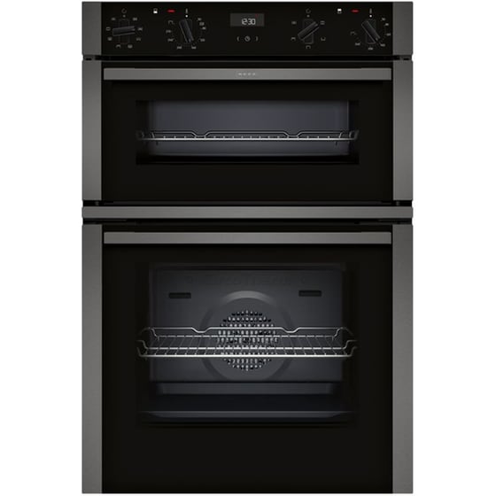 NEFF U1ACE2AG3B 71 Lt / 34 Lt Graphite Grey Εντοιχιζόμενος Φούρνος Άνω Πάγκου