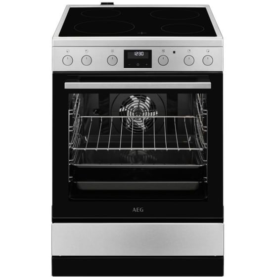 AEG CCB6441NBM  SurroundCook 73 Lt Inox Ηλεκτρική Κουζίνα Κεραμική