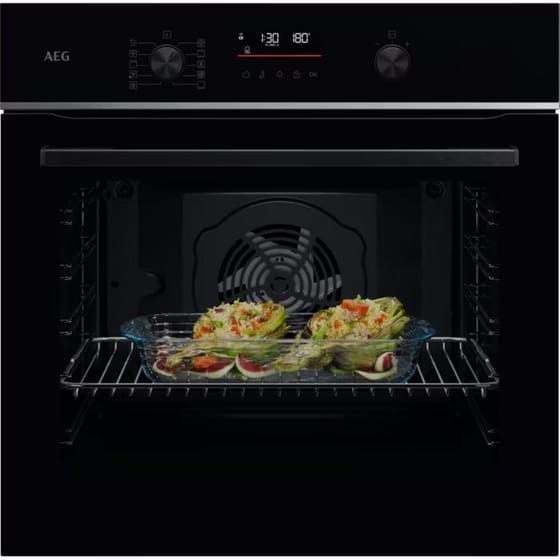 AEG TU5PB431SB 72 Lt Μαύρο Εντοιχιζόμενος Φούρνος Άνω Πάγκου