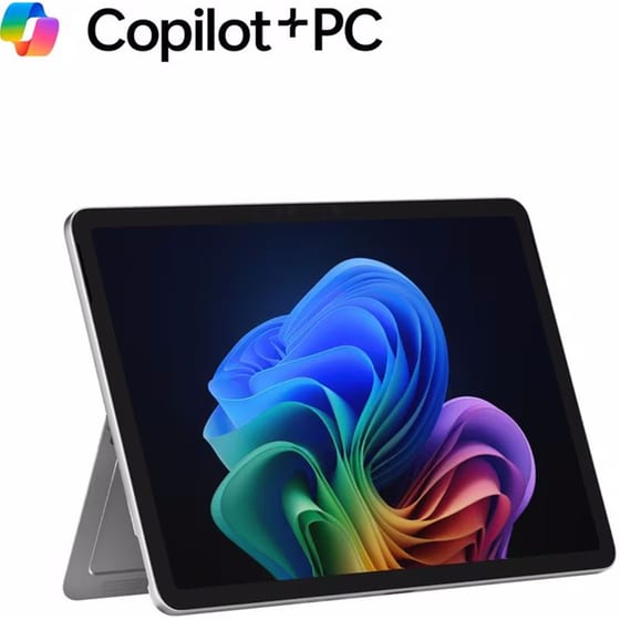 Microsoft Surface Pro Copilot+ PC 12" PixelSense (Snapdragon X Plus/16 GB/256 GB UFS/Qualcomm Adreno/Windows 11 Home) Platinum Laptop