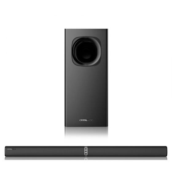 Crystal Audio CASB240HD Soundbar 24W 2.1 - Μαύρο