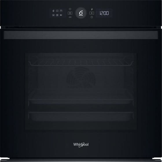 WHIRLPOOL WOI4S8PM2SBA 73 Lt Μαύρο Εντοιχιζόμενος Φούρνος Άνω Πάγκου