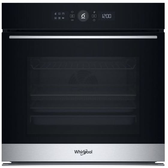 WHIRLPOOL WOI5S81HM1SXA 73 Lt Inox  Εντοιχιζόμενος Φούρνος Άνω Πάγκου