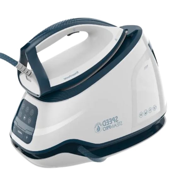 MORPHY RIC MR-310003 8 bar με Δοχείο Νερού 1.5 L Λευκό/Μπλε Σύστημα Σιδερώματος