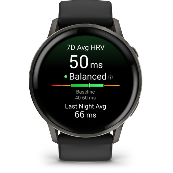 Smartwatch Garmin Venu 4 45mm - Slate with Black