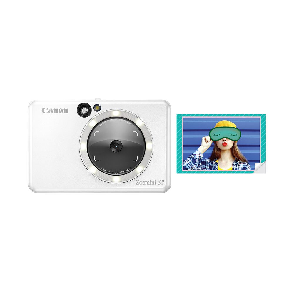 Canon Zoemini S2 Pearl White