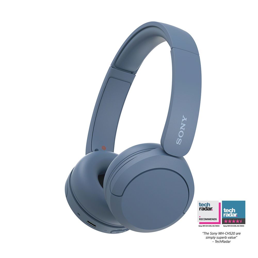 Sony WH-CH520 Wireless Headphones Blue