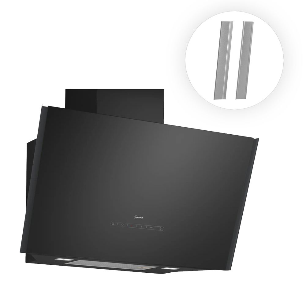 Neff NINCL90M0 Απορροφητήρας Καμινάδα D98IPT2Y5 & 51.1 cm Metallic Silver Flex Design Kit