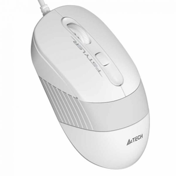 FM10 WHITE MOUSE WIRED OPTICAL 1600DPI A4 TECH