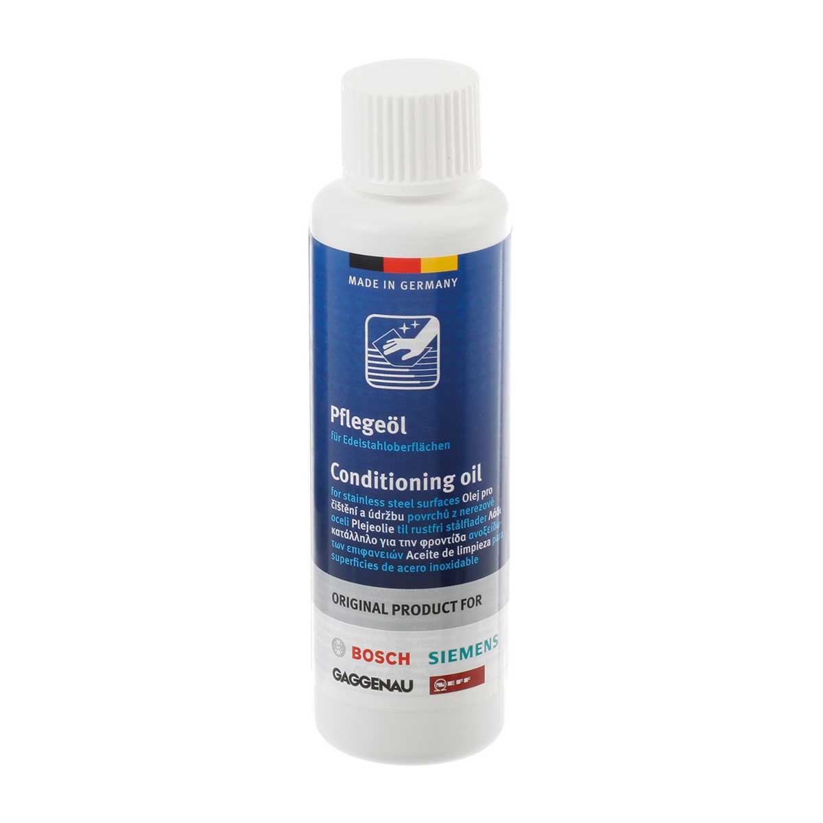 Bosch, Siemens 311945 Conditioning oil for stainless steel surfaces