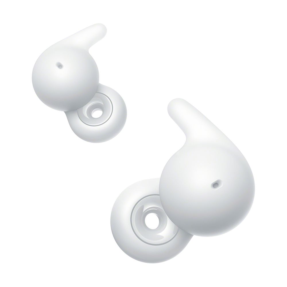 Sony LinkBuds Open – Truly Wireless Bluetooth Open Ear Buds - Transparent Sound – White