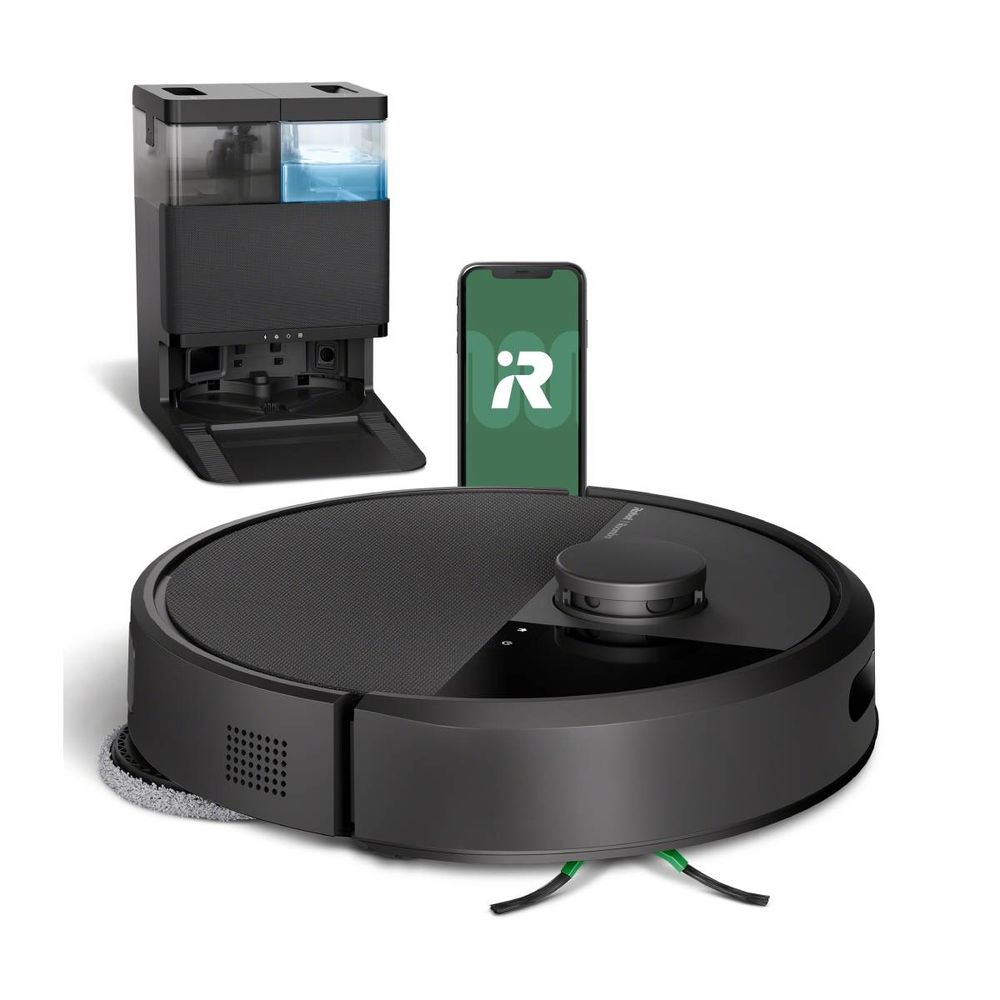 iRobot Roomba Plus 405 Combo με AutoWash Dock Black