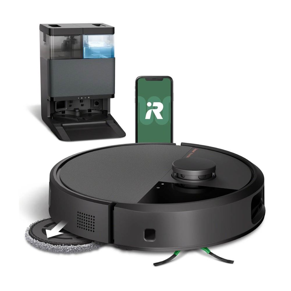 iRobot Roomba Plus 505 Combo Robot με AutoWash Dock Black
