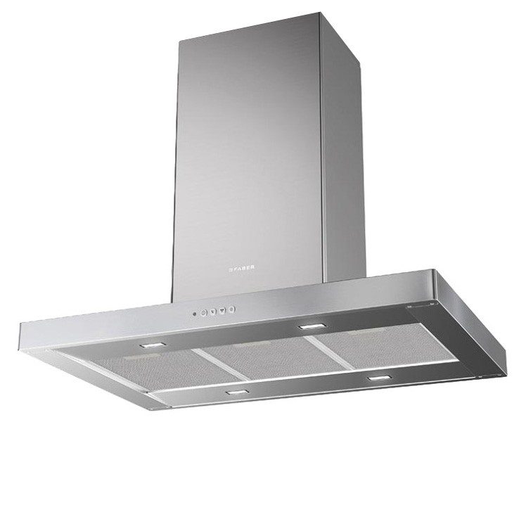 Faber 325.0618.738 Island Type Cooker Hood, 90cm
