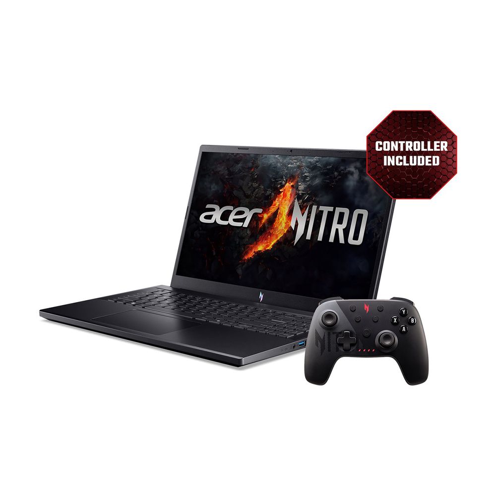 Acer Nitro V 15 R5-7535HS/16GB/512GB/GeForce RTX 4050 6GB US Keyboard & Controller