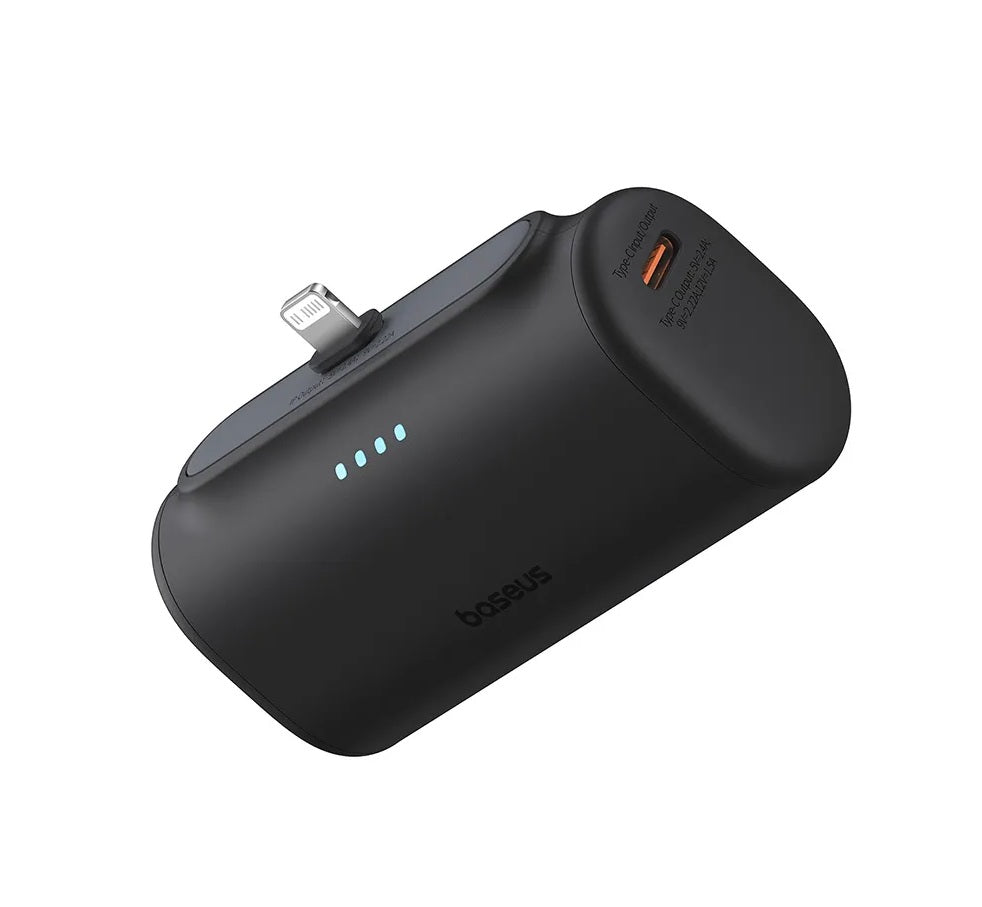 Baseus Powerbank 20W 5000mAh Plug-In Lightning 20W Black