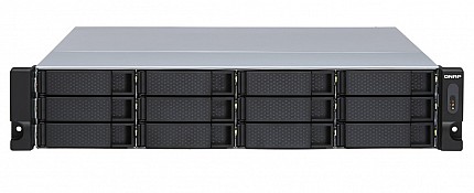 QNAP 12-Bay Rackmount JBOD Storage Enclosure with Redundant PSU TL-R1200S-RP