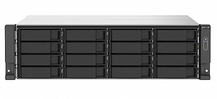 QNAP NAS 16-Bay Rackmount AMD Ryzen Quad-Core, 16GB RAM, Redundant PSU, Dual PCIe Slots & Dual 2.5GbE Ports TS-1673AU-RP-16G