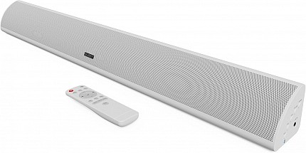 Majority SNOWDON II 2.1 Soundbar with Built In Subwoofer 120W BT & Optical White (UK)