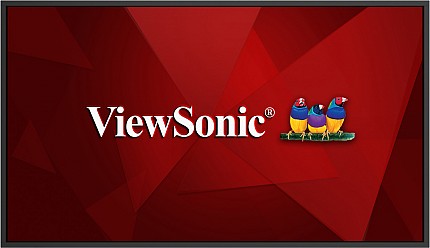 Viewsonic Commercial Display 4K 24/7 Digital Signage 55" OS-FREE USB Playback, USB-C/HDMI BYOD CDE55G3-1C