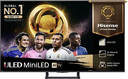 Hisense 75E8Q 75'' 4K Smart QLED MINI LED 144hz TV
