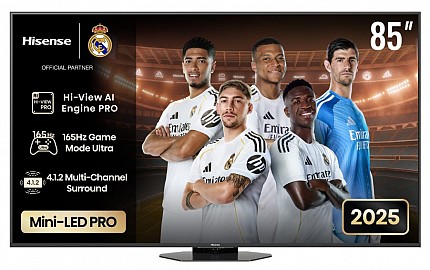 Hisense 85U8Q 85'' 4K Smart QLED MINI LED 144hz TV