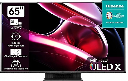 Hisense 65UXKQ  65'' 4K Smart QLED MINI LED 120hz Gaming TV