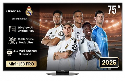 Hisense 75U8Q 75'' 4K Smart QLED MINI LED 144hz TV