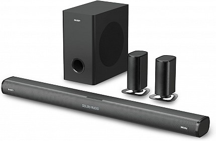 Majority EVEREST 5.1 Soundbar 300W with Detachable Wireless Satellite Speakers & Wireless Subwoofer