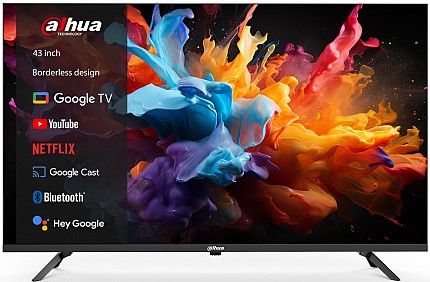 Dahua LTV43-SG200 43'' Full HD Google TV with HDR10, Dolby Digital Plus & Voice Control Remote
