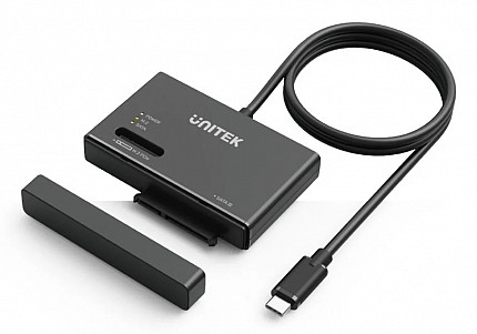 Unitek USB-C to SATA/m2 SSD Converter/Enclosure S1232A