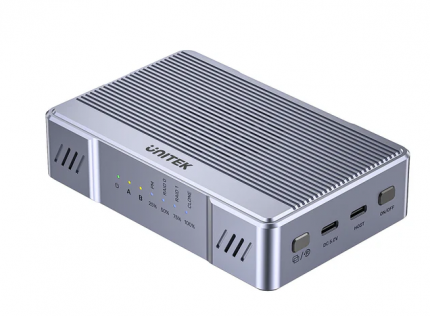Unitek USB-C 2-Bay External M2 SSD Enclosure with RAID 20Gbps S1247A