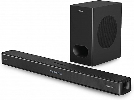 Majority SIERRA PLUS Soundbar 400W 2.1.2 Dolby Atmos Wireless Subwoofer 3xHDMI BT-USB (EU)