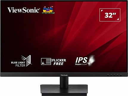 Viewsonic Monitor VA 32" Full-HD IPS 75Hz HDMI/VGA & Speakers VA3209-MH