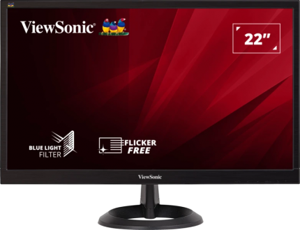Viewsonic Monitor VA 22'' Full-HD VGA/DVI VA2261-2