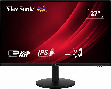 Viewsonic Monitor VG 27'' 2K IPS 75Hz Frameless/Ergonomic/Pivot/USB-C/PD/Speakers VG2709-2K-MHDU-2