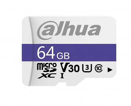 Dahua MicroSD 64GB MicroSD Entry Level Video Surveillance Card TF-C100/64GB