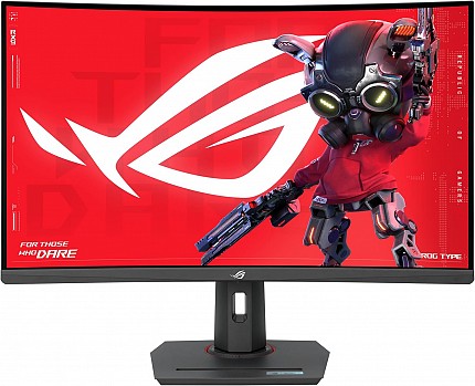 ASUS Monitor ROG Strix Gaming 32'' 2K Curved 280Hz HDR Type-C Ergonomic XG32WCMS
