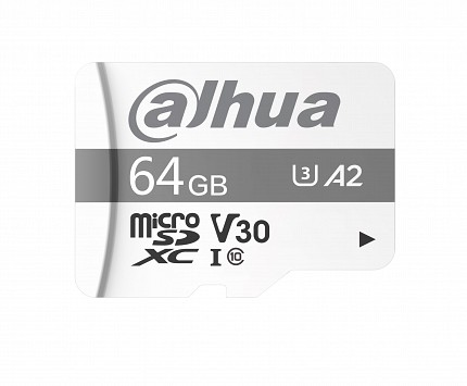 Dahua 64GB MicroSD Video Surveillance Card TF-P100/64G