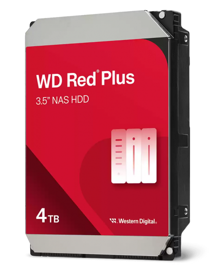 Western Digital HDD 3.5'' RED PLUS NAS 4TB WD40EFZZ