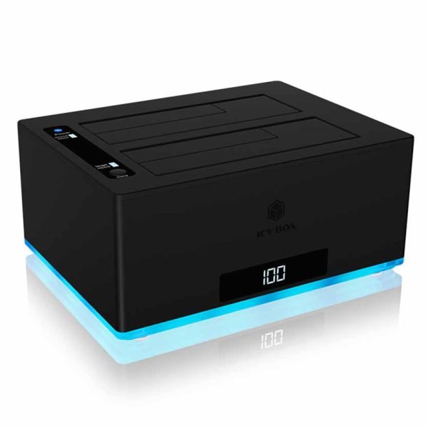 IB-127CL-U3 DOCKING&CLONE FOR 2.5″&3.5″ HDD/SSD USB3.0 ICYBOX