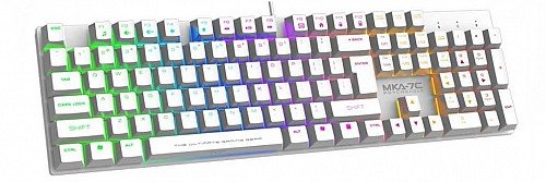 Armaggeddon MKA-7C ProGaming Mechanical Keyboard White